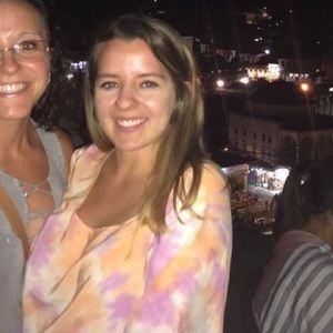 Alexis Tie Dye Long Sleeve Blouse